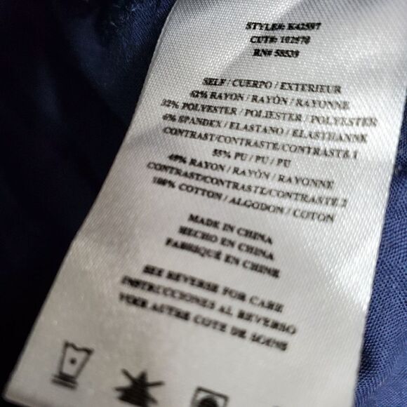 Kut from the Kloth Blue Draped Open Jacket - Picture 5 of 9